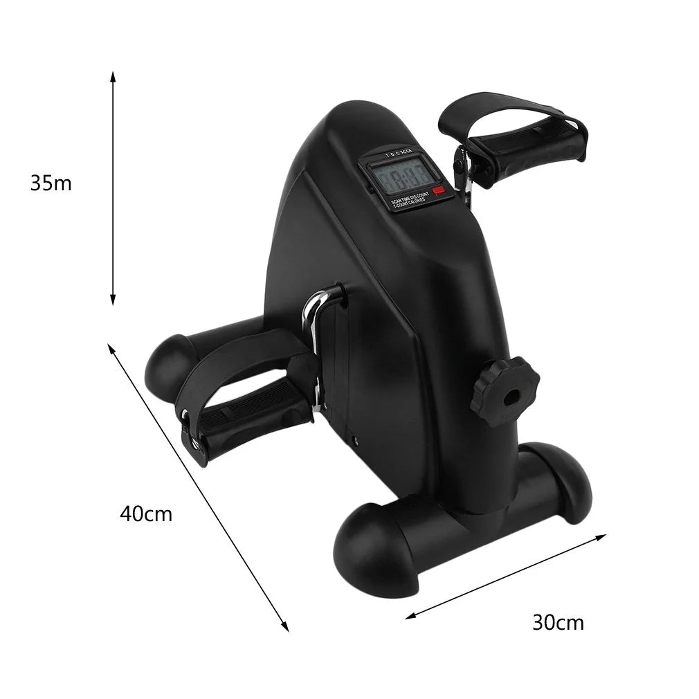 Compact Under-Desk Pedal Exerciser with Built-In Calorie Tracker