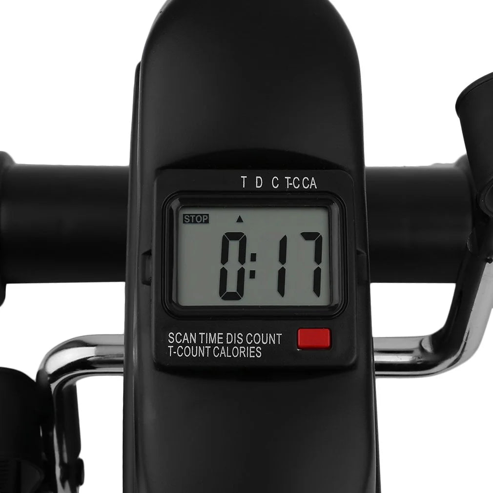 Compact Under-Desk Pedal Exerciser with Built-In Calorie Tracker